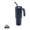 Vaso de acero reciclado certificado Graphic 360 RCS 900ml azul marino | sin montaje de publicidad | no disponible | no disponible