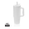 Vaso de acero inoxidable reciclado RCS antigoteo Embrace blanco | sin montaje de publicidad | no disponible | no disponible