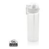 Botella deportiva antigoteo SipnLock RCS RPET 800 ml blanco | sin montaje de publicidad | no disponible | no disponible