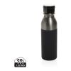 Botella de agua Duoloop RCS de pared simple de 780 ml. negro