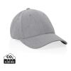Gorra 6 paneles tejido jaspeado reciclado Milo AWARE™200 gr gris | sin montaje de publicidad | no disponible | no disponible | no disponible