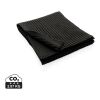 Bufanda de punto Impact AWARE™ Polylana® 180x25cm negro | sin montaje de publicidad | no disponible | no disponible | no disponible