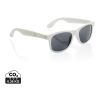 Gafas de sol de plástico PP reciclado GRS blanco | sin montaje de publicidad | no disponible | no disponible