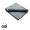 Manta polar en bolsa gris | sin montaje de publicidad | no disponible | no disponible | no disponible