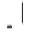 Bolígrafo metálico fino negro | sin montaje de publicidad | no disponible | no disponible | no disponible