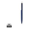 Bolígrafo suave X3 azul marino-blanco | sin montaje de publicidad | no disponible | no disponible