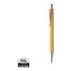 Bolígrafo infinito de bambú Pynn marron | sin montaje de publicidad | no disponible | no disponible