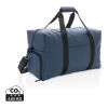 Bolsa de viaje de fin de semana de PU suave azul | sin montaje de publicidad | no disponible | no disponible | no disponible