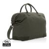 Bolsa de fin de semana de lona reciclada Kezar AWARE™ verde | sin montaje de publicidad | no disponible | no disponible | no disponible