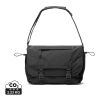 Bolsa bandolera KENTO URBAN RCS nailon reciclado 15,6 negro | sin montaje de publicidad | no disponible | no disponible | no disponible