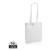 Bolsa de algodón reciclado Impact Aware ™ blanco | sin montaje de publicidad | no disponible | no disponible | no disponible