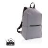 Mochila para portátil 15.6" de PU gris | sin montaje de publicidad | no disponible | no disponible