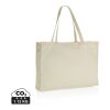 Bolsa de compra de algodón reciclado 145gr Impact AWARE ™ blanco | sin montaje de publicidad | no disponible | no disponible | no disponible