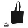 Bolsa compra de lona Impact Aware™ de 240 g/m² con bolsillo negro | sin montaje de publicidad | no disponible | no disponible | no disponible