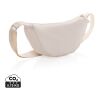 Bolsa bandolera Crescent AWARE™ de RPET gris | sin montaje de publicidad | no disponible | no disponible | no disponible