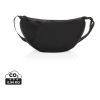 Bolsa bandolera de media luna Crescent XL AWARE™ RPET negro | sin montaje de publicidad | no disponible | no disponible | no disponible