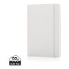 Libreta A5 básica de tapa dura blanco | sin montaje de publicidad | no disponible | no disponible