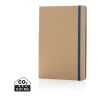 Libreta A5 ecológica de kraft azul