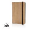 Cuaderno de lujo Treeline A5 con tapa de madera marron | sin montaje de publicidad | no disponible | no disponible