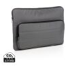 Funda para portátil Impact AWARE ™ RPET de 15,6" gris | sin montaje de publicidad | no disponible | no disponible