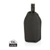 Funda para enfriador Vino AWARE™ RPET negro | sin montaje de publicidad | no disponible | no disponible