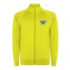 Sudadera de hombre Valier con cremallera completa Fluor Yellow | S