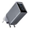 Cargador Anker Prime 100W, 3 puertos y GaN gris
