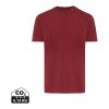 Camiseta Iqoniq Brett de algodón reciclado rojo burdeos | L | sin montaje de publicidad | no disponible | no disponible | no disponible