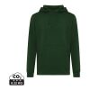 Sudadera con capucha ligera de algodón reciclado Iqoniq Rila verde bosque | L | sin montaje de publicidad | no disponible | no disponible | no disponible