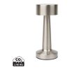 Lámpara de mesa VINGA Maris RCS de ABS reciclado gris plateado | sin montaje de publicidad | no disponible | no disponible