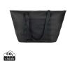 Bolsa de fin de semana VINGA Livorno poliéster reciclado GRS negro | sin montaje de publicidad | no disponible | no disponible