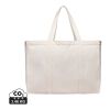 Gran bolsa VINGA Hilo lona reciclada AWARE™ blanquecino | sin montaje de publicidad | no disponible | no disponible | no disponible