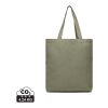 Bolsa VINGA Hilo de lona reciclada AWARE™ verde | sin montaje de publicidad | no disponible | no disponible | no disponible