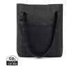 Bolsa tote VINGA Livorno poliéster reciclado GRS negro | sin montaje de publicidad | no disponible | no disponible
