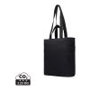 Bolsa con cremallera de lona reciclada VINGA Hilo AWARE™ negro | sin montaje de publicidad | no disponible | no disponible | no disponible