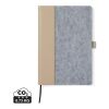 Cuaderno fieltro reciclado VINGA Albon GRS gris | sin montaje de publicidad | no disponible | no disponible