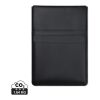 Funda para portátil de 14" Timo PU RCS RPET negro | sin montaje de publicidad | no disponible | no disponible