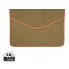 Funda para portátil 14" de lona reciclada VINGA Bosler GRS verde | sin montaje de publicidad | no disponible | no disponible