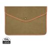 Funda para portátil 16" de lona reciclada VINGA Bosler GRS verde | sin montaje de publicidad | no disponible | no disponible