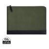 Funda portátil 16" de poliéster reciclado RCS VINGA Marlow verde-negro | sin montaje de publicidad | no disponible | no disponible