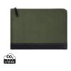 Funda portátil VINGA Marlow RCS poliéster reciclado RCS verde-negro | sin montaje de publicidad | no disponible | no disponible