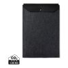 Funda para portátil de 17" de fieltro reciclado VINGA Albo negro | sin montaje de publicidad | no disponible | no disponible