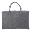 Bolsa de fieltro RPET Savannah gris | sin montaje de publicidad | no disponible | no disponible