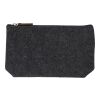 Neceser de fieltro RPET Lucy gris | sin montaje de publicidad | no disponible | no disponible