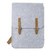 Mochila de fieltro RPET Avery gris claro | sin montaje de publicidad | no disponible | no disponible