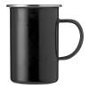 Taza esmaltada Ayden negro | sin montaje de publicidad | no disponible | no disponible