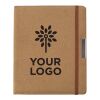 Porta documentos A4 en corcho marrón | sin montaje de publicidad | no disponible | no disponible