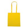 Bolsa de algodón con asas largas amarillo | sin montaje de publicidad | no disponible | no disponible