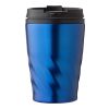 Taza de PP y acero inox. azul | sin montaje de publicidad | no disponible | no disponible