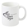 Taza de porcelana 325 ml blanco | sin montaje de publicidad | no disponible | no disponible